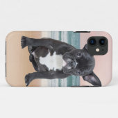 Schattige Frans Bulldog Beach Zonnewater Case-Mate iPhone Case (Achterkant (horizontaal))