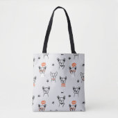 Schattige Frans Bulldog Hondenliefhebber Pet Theme Tote Bag (Voorkant)