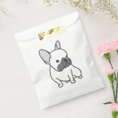 Schattige Frans Bulldog Puppy Dog Frenchie Party Bedankzakje (Gezegeld)