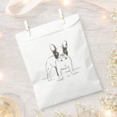 Schattige Frans Bulldog Puppy Dog Frenchie Party Bedankzakje (Geknipt)