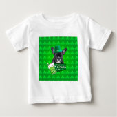 Schattige Frans Bulldog Puppy Pet St. Patrick Day (Voorkant)