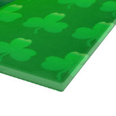 Schattige Frans Bulldog Puppy Pet St. Patrick Day Snijplank (Hoek)