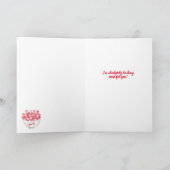 Schattige Frans Bulldog Valentijnsdag Liefde Quote Feestdagen Kaart (Binnen)