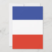 Schattige Frans Cartoon Dieren Custom Verjaardagsf Kaart (Achterkant)