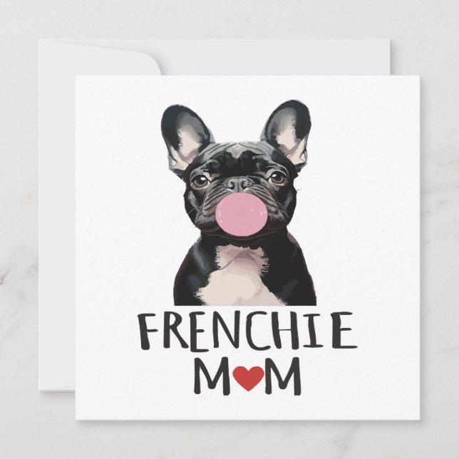 Schattige Franse buldog (Voorkant)