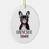 Schattige Franse buldog Keramisch Ornament (Rechts)