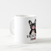 Schattige Franse buldog Koffiemok (Voorkant links)