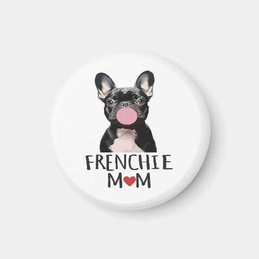 Schattige Franse buldog Magneet (Voorkant)