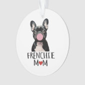 Schattige Franse buldog Ornament (voorkant)