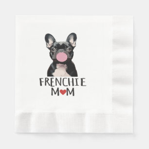 Schattige Franse buldog Servet