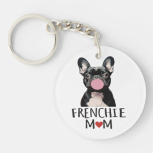 Schattige Franse buldog Sleutelhanger
