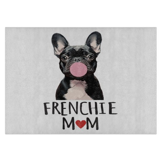 Schattige Franse buldog Snijplank (Voorkant)