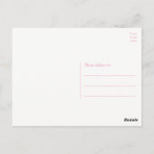 Schattige Franse Bulldog Bedankt Franse Puppy Hond Briefkaart (Achterkant)