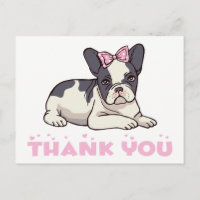 Schattige Franse Bulldog Dank Je Franse Puppy Hond