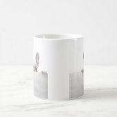 schattige Franse bulldog fotografie mok (Center)