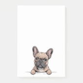Schattige Franse Bulldog Frenchie Post-it® Notes (Voorkant)