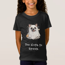 Schattige Franse Bulldog Halloween Geest