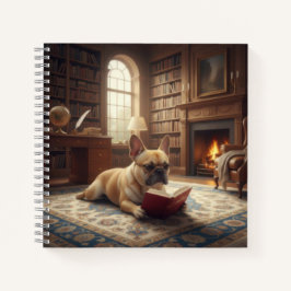 Schattige Franse Bulldog Notitieboek