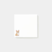 Schattige Franse Bulldog Post-it® Notes (Voorkant)