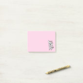 Schattige Franse Bulldog Post-it® Notes (Op bureau)