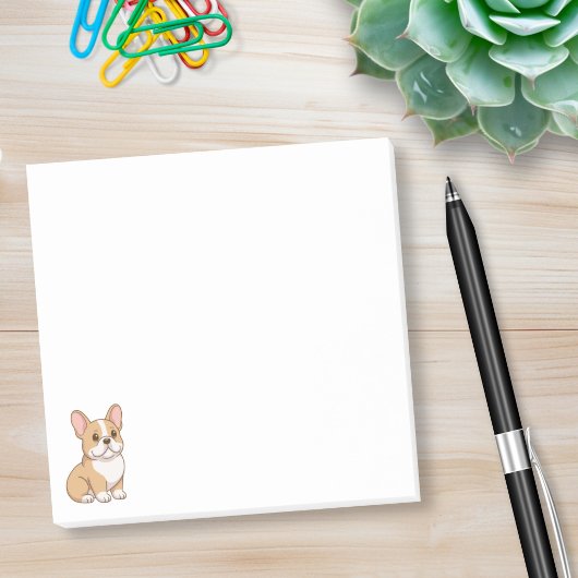 Schattige Franse Bulldog Post-it® Notes