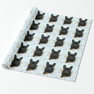Schattige Franse Bulldog Puppy! Cadeaupapier