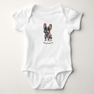 Schattige Franse Bulldog Romper