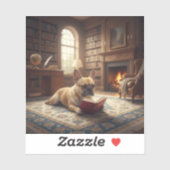 Schattige Franse Bulldog Sticker (Vel)