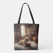 Schattige Franse Bulldog Tote Bag (Achterkant)