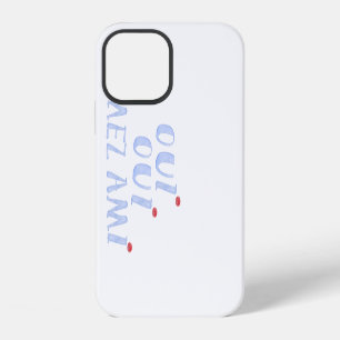 Schattige Franse Oui Oui Ja Mijn Vrienden iPhone 12 Hoesje