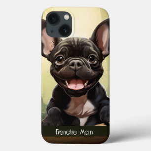 😍Schattige Franse pup in een bos Case-Mate iPhone Case