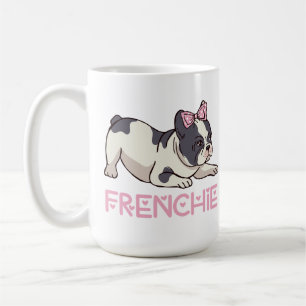 Schattige Franse Puppy Hond Liefhebber Cadeau Fran Koffiemok