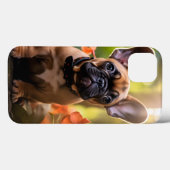 🐶💗Schattige Franse puppy in een jungle Case-Mate iPhone Case (Achterkant (horizontaal))