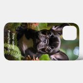 🐶💛Schattige Franse puppy in een jungle Case-Mate iPhone Case (Achterkant (horizontaal))