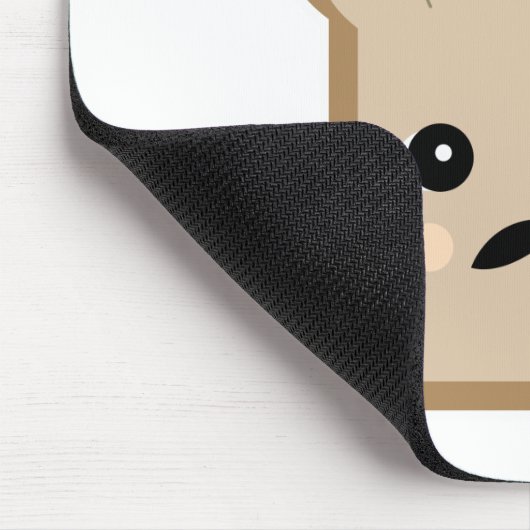 schattige franse toast muismat (Hoek)