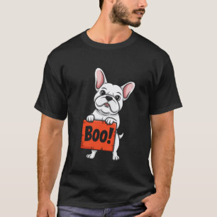 Schattige Franse vleermuis oor Pup kleine clown ho T-shirt