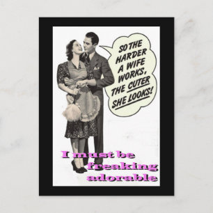 "Schattige Freakin " Briefkaart