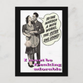 "Schattige Freakin " Briefkaart (Voorkant)