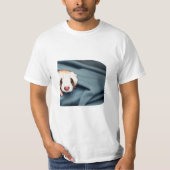 "Schattige fret T-shirt Design - Whimsical en U (Voorkant)