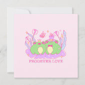 Schattige Frog - Froever Love (Voorkant)