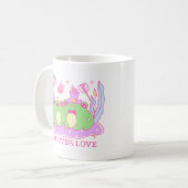 Schattige Frog - Froever Love Koffiemok (Voorkant links)
