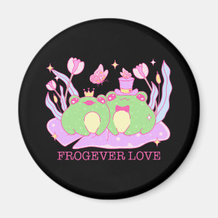 Schattige Frog - Froever Love Magneet