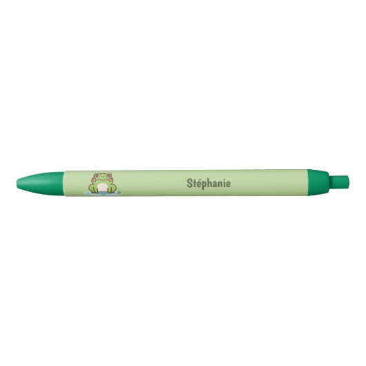 Schattige Frog Green Pen (Voorkant)
