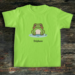 Schattige Frog Kinder T-shirt