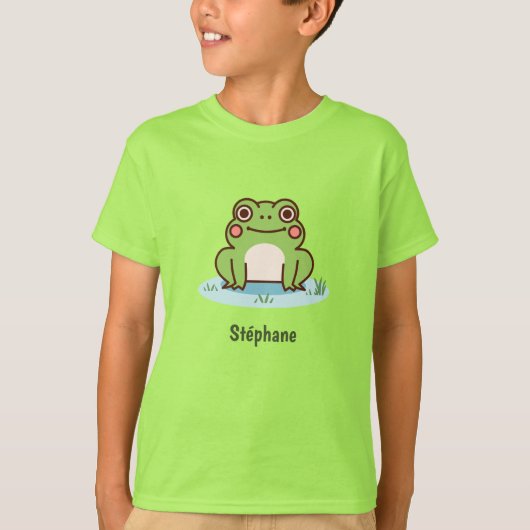 Schattige Frog Kinder T-shirt (Voorkant)