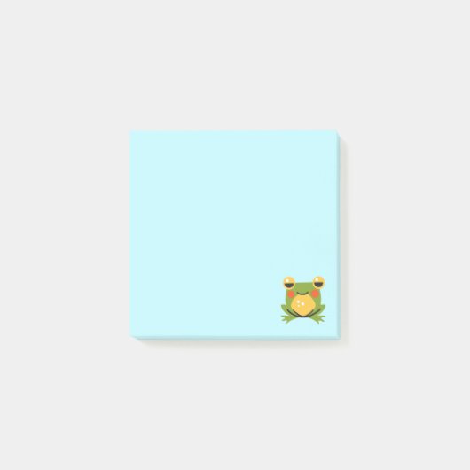 Schattige Frog Post-IT Notities Post-it® Notes (Voorkant)