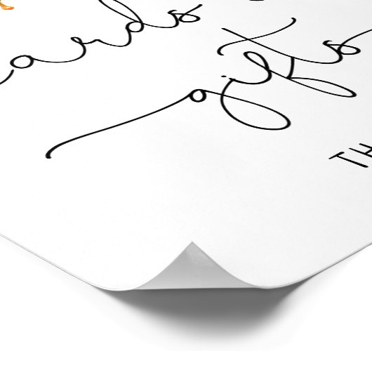 Schattige Frog Prince Baby shower Kaarten en gesch Poster (Hoek)