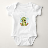 Schattige Froggy Baby Bodysuit. Romper (Voorkant)