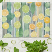 Schattige fruit! Absorberende keukenhanddoeken (Gevouwen)