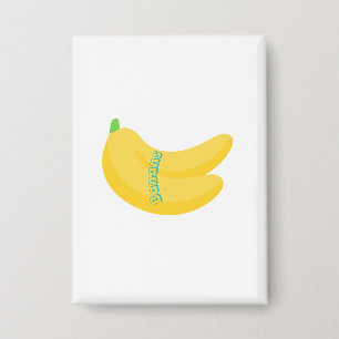 Schattige Fruit Kunst / Tropische Voedsel Esthetie Button